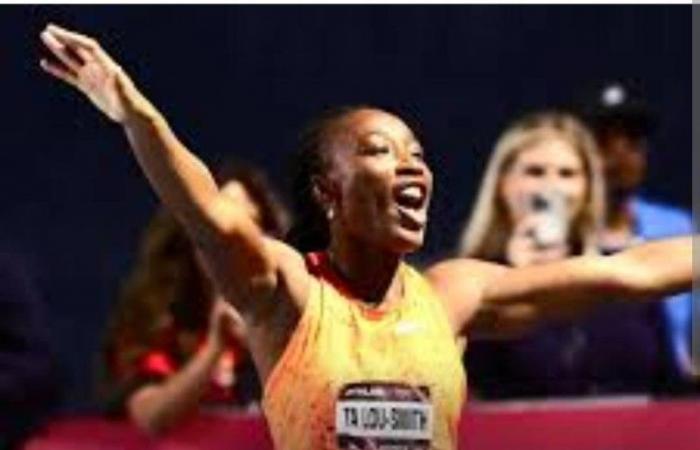 Marie Josée Ta Lou gewinnt die Goldmedaille im Athlos in New York