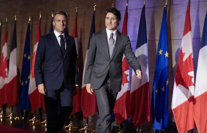 Der umkämpfte CAQ geißelt Trudeau während seiner politischen Konferenz