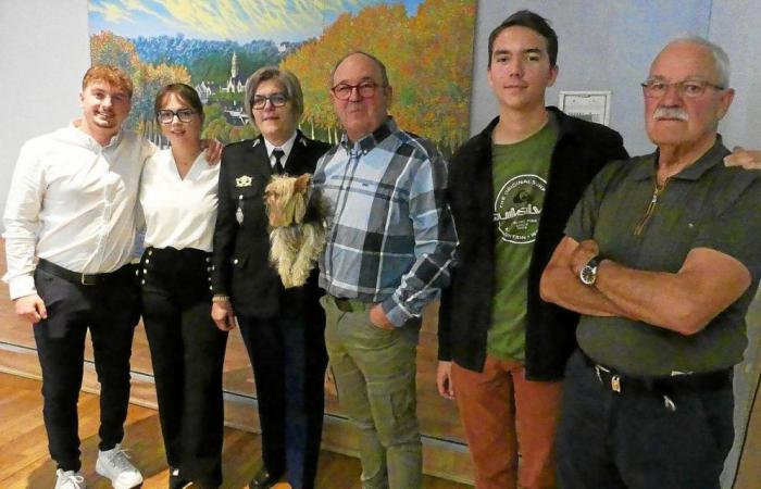 Sandrine Hattingois, älteste aktive Gendarmeriemajorin im Finistère, ist im Ruhestand