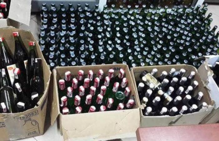 Die Königliche Gendarmerie verhaftet den Alkoholhändler in Tadart