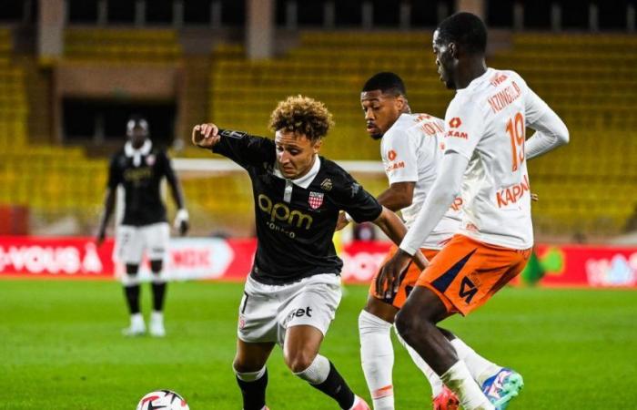 Zur Pause wehrt sich Montpellier gegen Monaco