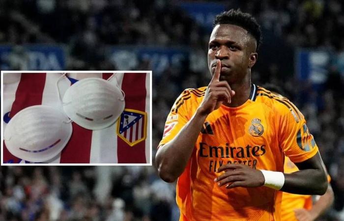 „Sofortige Verhaftung“ der Anstifter der „rassistischen“ Maskenkampagne gegen Vinicius durch Atletico-Madrid-Fans! – Elbotola