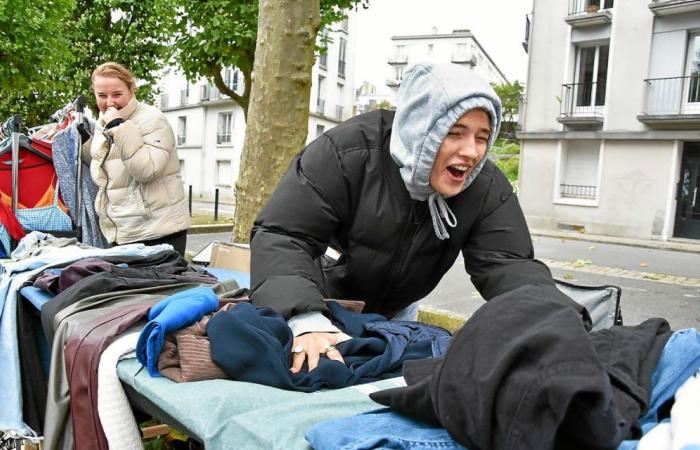 In Brest wurde die Messe Saint-Michel durch das Wetter gestört