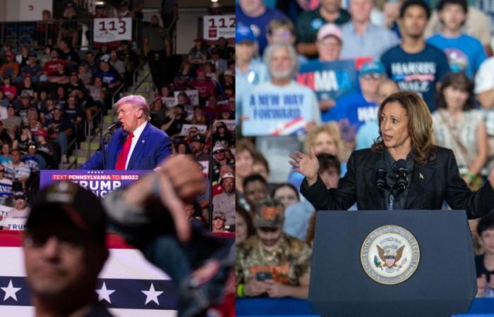 Berichte aus Pennsylvania, dem Schlüsselstaat, den Donald Trump und Kamala Harris umschmeicheln – rts.ch