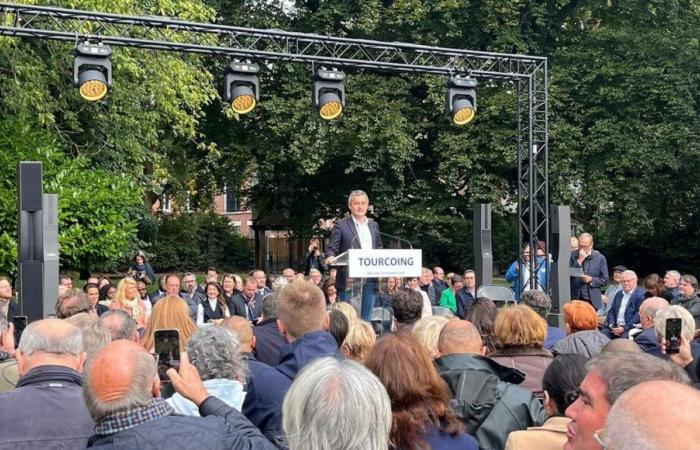 Gérald Darmanin feiert in Tourcoing sein politisches Comeback und startet seine neue „Popular“-Bewegung