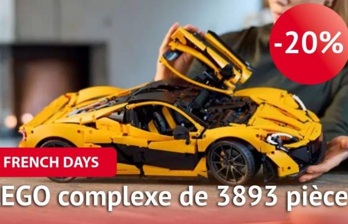 -20 % auf den LEGO Technic McLaren P1, ein komplexes und ultrarealistisches Set für Sammler und Automobilliebhaber