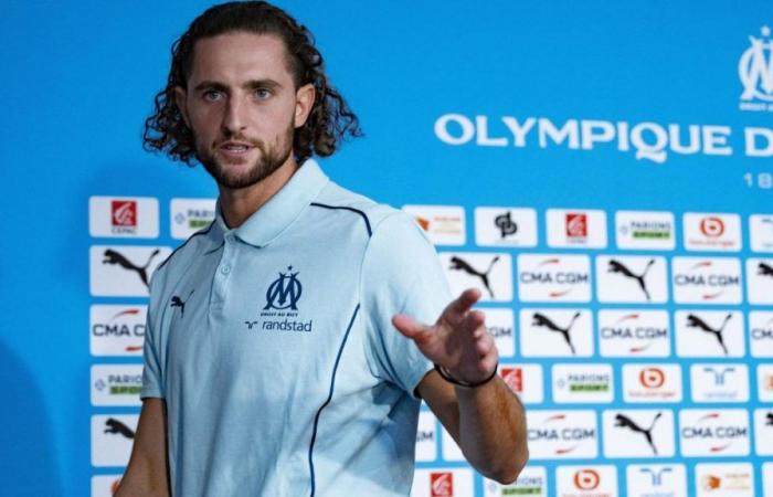 Roberto De Zerbis Gruppe mit Adrien Rabiot