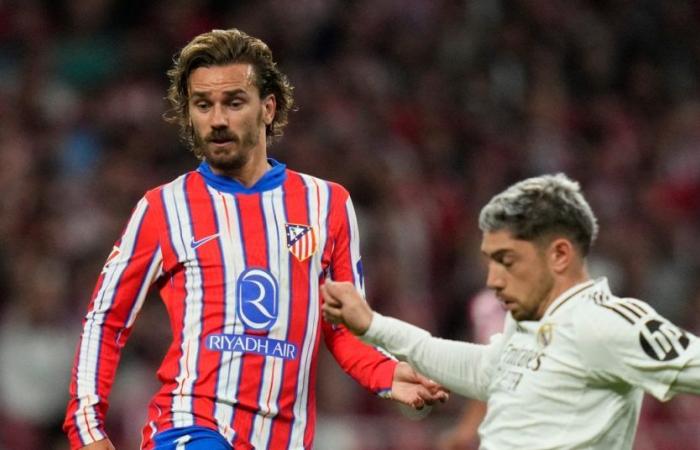 Real und Atlético Madrid Rücken an Rücken