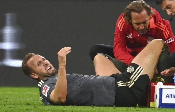 Bayern München. Erfreuliche Nachrichten für Harry Kane, der sich im Spiel gegen Leverkusen verletzt hat