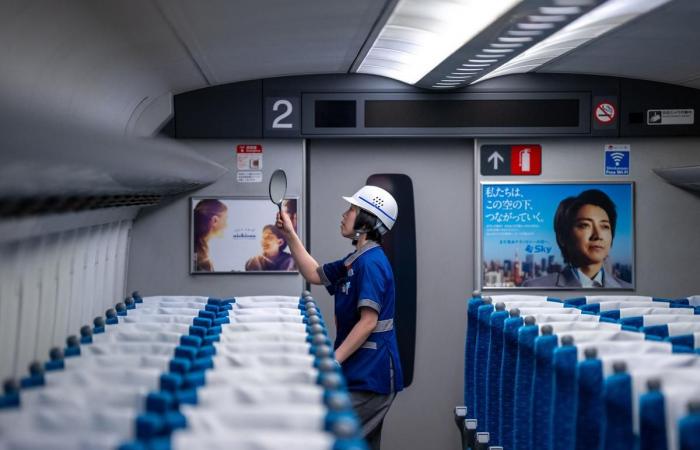 In Bildern. In Japan feiert der Hochgeschwindigkeitszug Shinkansen sein 60-jähriges Jubiläum