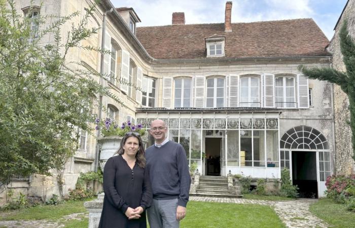 in der Oise, das Bernanos Hotel in Clermont mit Unterstützung der Mission Stéphane Bern