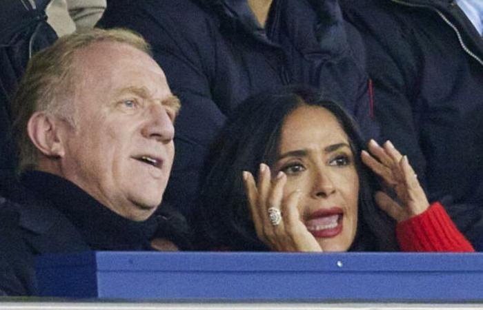 Gelangweilte Cardi B, Salma Hayek in all ihren Zuständen, Stella Maxwell entfesselt … Massen von Stars im Parc des Princes für das Spiel PSG/Rennes (FOTOS)