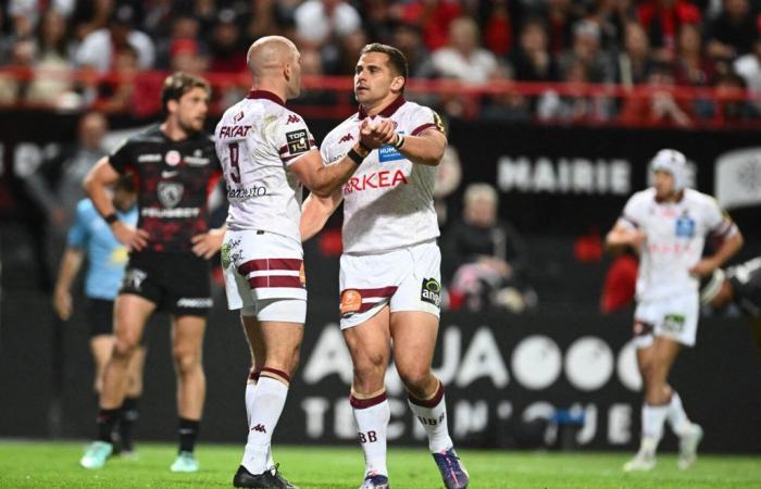 Top 14. Stade Toulousain wird während einer epischen Begegnung vom rachsüchtigen Bordelais gestürzt