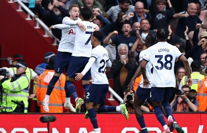 Spurs vernichten 10-Mann-Mann von United im Old Trafford