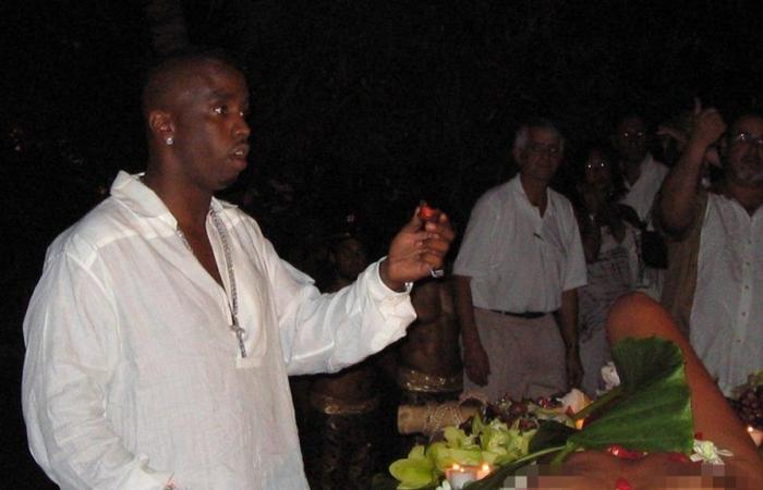 Diddy Miami Bash mit Naked Woman Buffet, wieder aufgetauchte Bilder von 2004