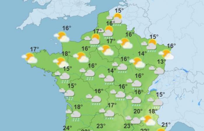 Das Wetter der Woche in Frankreich