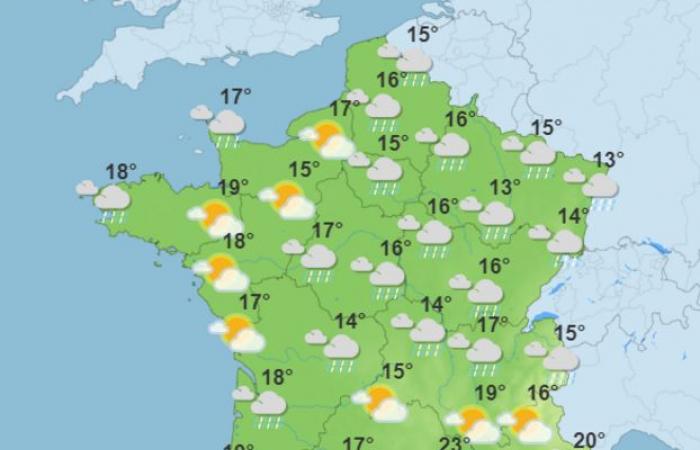 Das Wetter der Woche in Frankreich