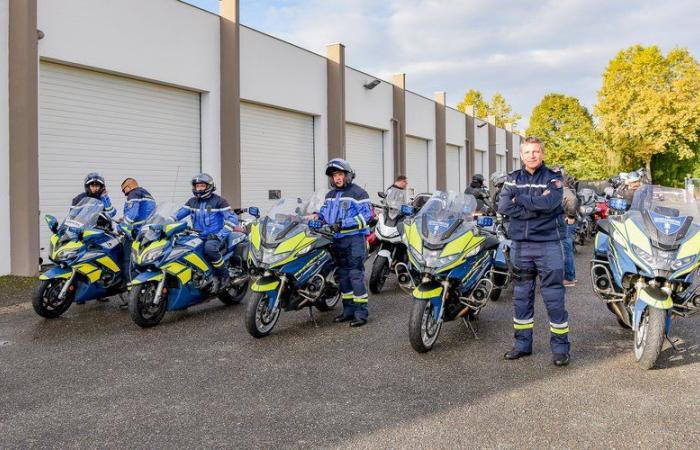 In Mirande wurde ein neuer Bildungstag zum Thema „Motorrad-Sicherheitsverlauf“ organisiert