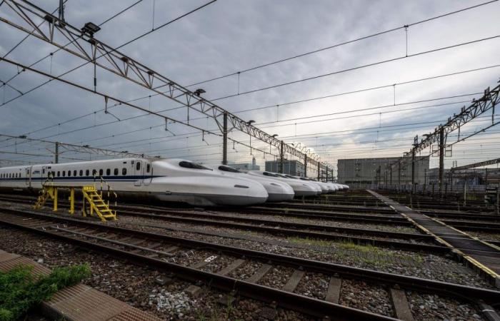 In Bildern. In Japan feiert der Hochgeschwindigkeitszug Shinkansen sein 60-jähriges Jubiläum