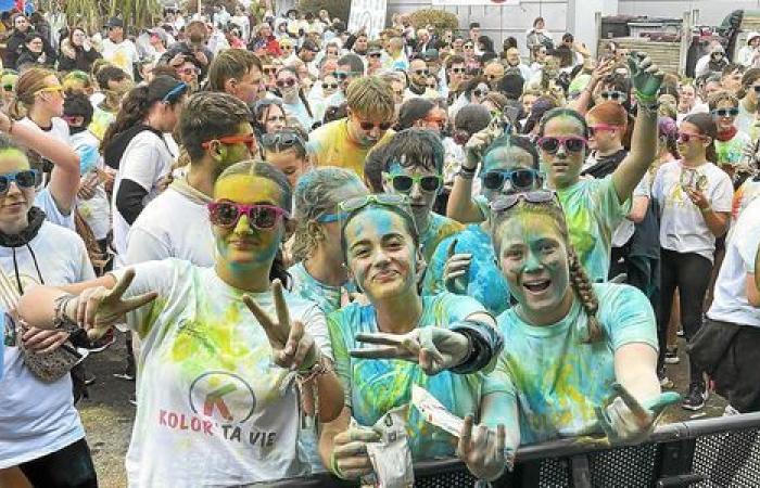 In Roscoff eine Explosion von Farben und Solidarität für Kolor’Jump #2 [En images]