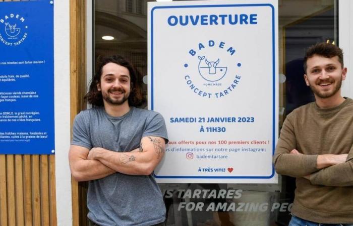 Der Preis 2024 für authentische Pommes an Alexandre Laigo von Badem Tartare in Angers