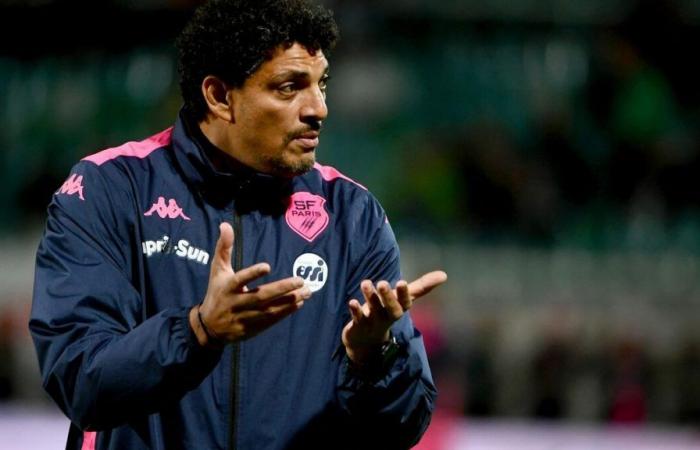 Karim Ghezal, Trainer von Stade Français, bedankte sich