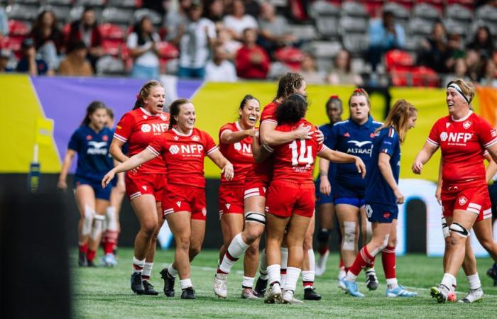 Kanada klettert nach dem Sieg gegen Frankreich auf den zweiten Platz der Weltrangliste und startet in WXV 1 – Rugby Canada