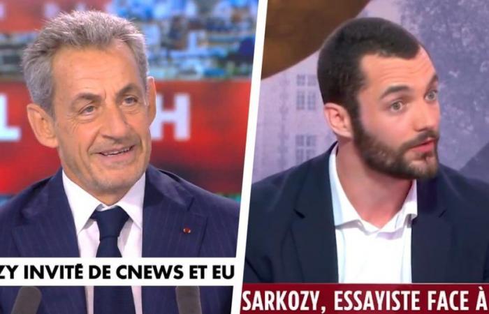 die rührende Botschaft von Nicolas Sarkozy zum TV-Debüt seines Sohnes Louis