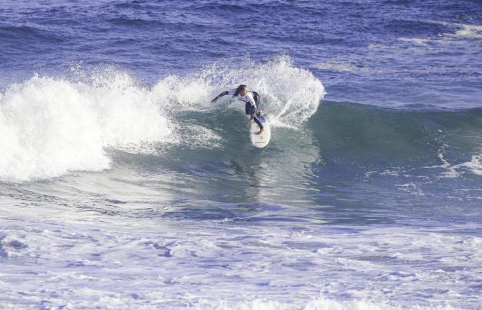 Die Vize-Europameisterin der Junioren-WSL, Hina-Maria Conradi, öffnet die Türen zur Weltmeisterschaft