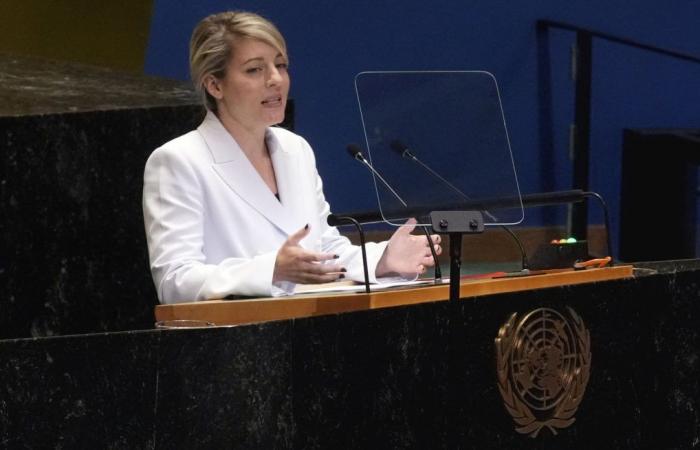 Mélanie Joly thematisiert in ihrer UN-Rede die politische Polarisierung