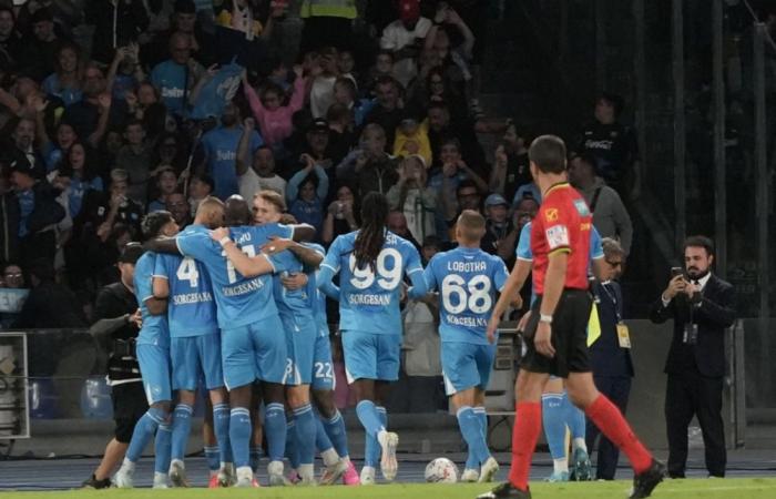 Napoli feierte gegen Monza den ersten Platz in der Serie A