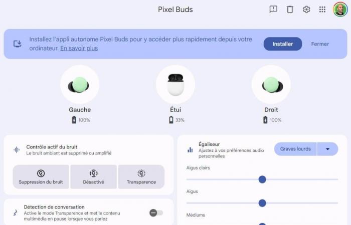 Pixel Buds direkt unter Windows und MacOS steuerbar