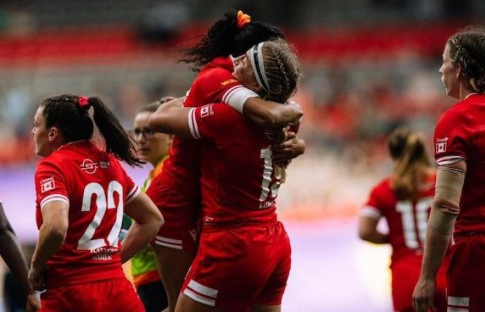 Kanadier korrigieren französische Frauen im Rugby Union