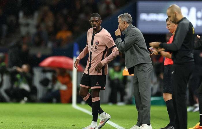 Laut Luis Enrique musste Dembélé zum Wohle der Mannschaft pausieren