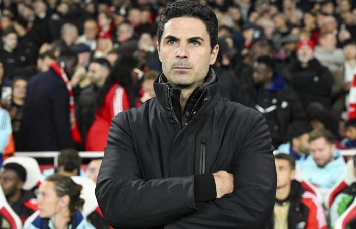 Mikel Arteta informiert über die Verletzung von Jurrien Timber nach dem UCL-Sieg von Arsenal gegen PSG