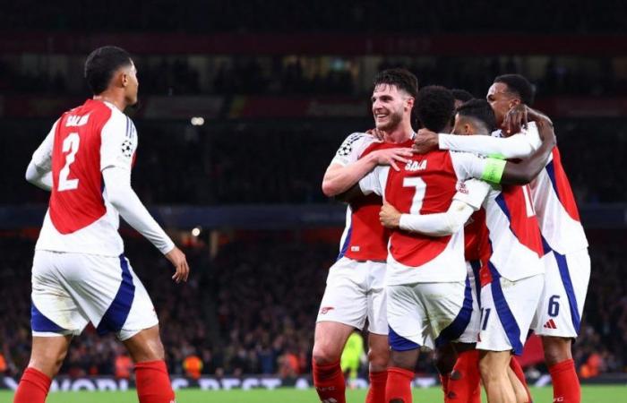 Arsenal dominiert PSG, Manchester City, Barça, Inter und Dortmund (Videos)