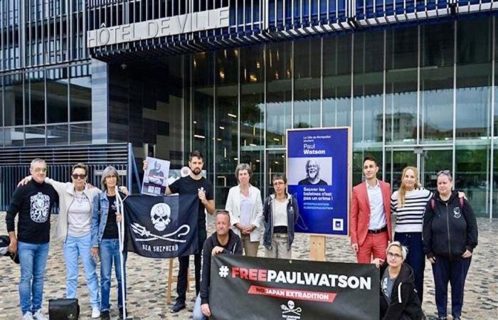 Die Stadt unterstützt den Umweltaktivisten Paul Watson