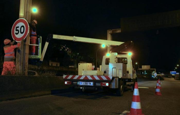 Wechsel auf einer der verkehrsreichsten Straßen Frankreichs inmitten von Kontroversen