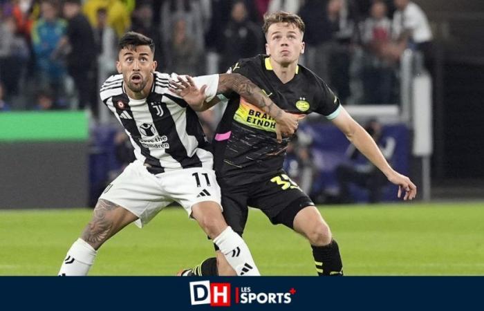 Er spielt ablösefrei, fährt mit dem Fahrrad zum PSV und könnte bald Red Devil sein, gesteht Matteo Dams: „Gegen Juventus musste ich mich kneifen“