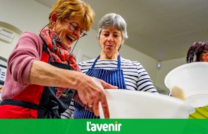 In der Moulin de Ferrières in Héron werden Bäckerausbildungskurse organisiert, um „Berufe in diesem Mangelberuf zu fördern“.