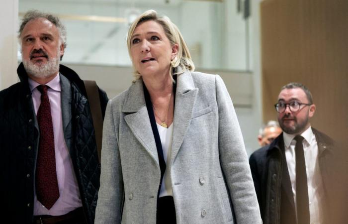 Vor Gericht blieb die Bemerkung von Marine Le Pen gegenüber Journalisten nicht unbemerkt