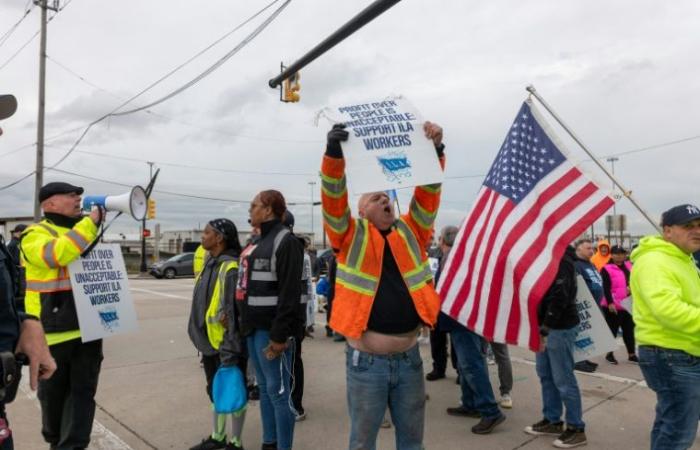 Amerikanische Hafenarbeiter im Streik, erstmals seit 1977 – 10.01.2024 um 18:56 Uhr