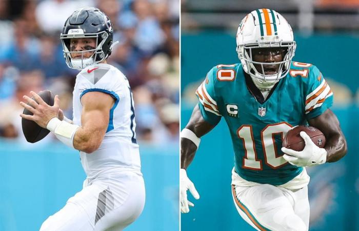 So sehen Sie Titans at Dolphins live auf MNF: Time, kostenloser Stream