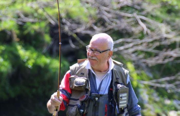 die Hommage an Emmanuel Vialle, Präsident des Fischereiverbandes der Ardèche – Peche et Poissons