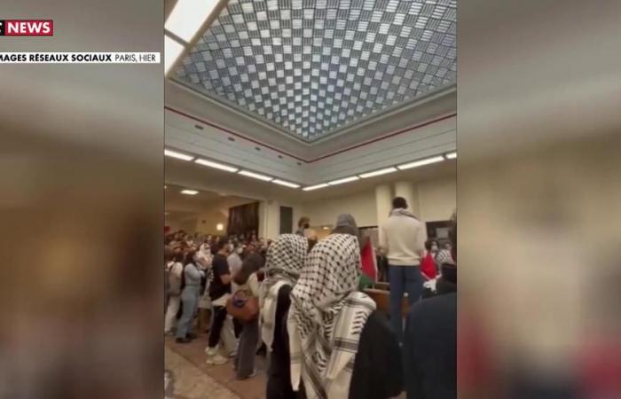 Aufruf zur Intifada, Studenten in Keffiyeh … Eine neue pro-palästinensische Kundgebung wird im Sciences Po Paris organisiert