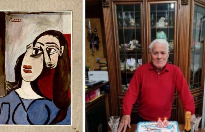 Seit mehr als 60 Jahren lebt er, ohne es zu wissen, mit einem Picasso-Gemälde, das auf … 6 Millionen Euro geschätzt wird