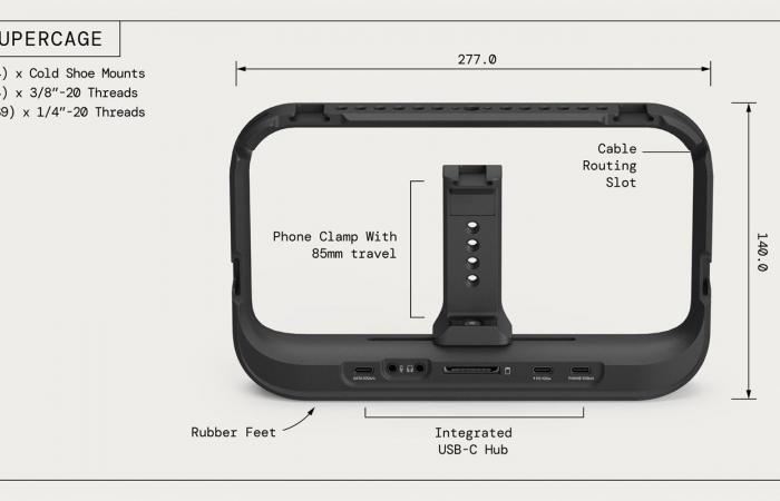 Ein USB-C-Käfig/Hub, der die Smartphone-Videoaufnahme revolutioniert?