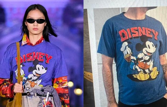 Wir haben den Mann gefunden, der das Mickey-und-Donald-T-Shirt auf Vinted verkauft hat, das dann in der Coperni-Modenschau landete