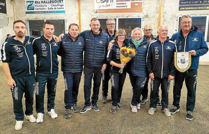 Der Pétanque-Club Landerneau gewinnt den Finistère-Pokal