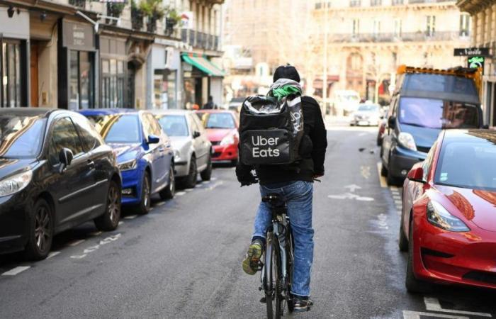 Uber Eats, Stuart … Einem Bericht zufolge verdienen viele Lieferarbeiter weniger als den Mindeststundenlohn